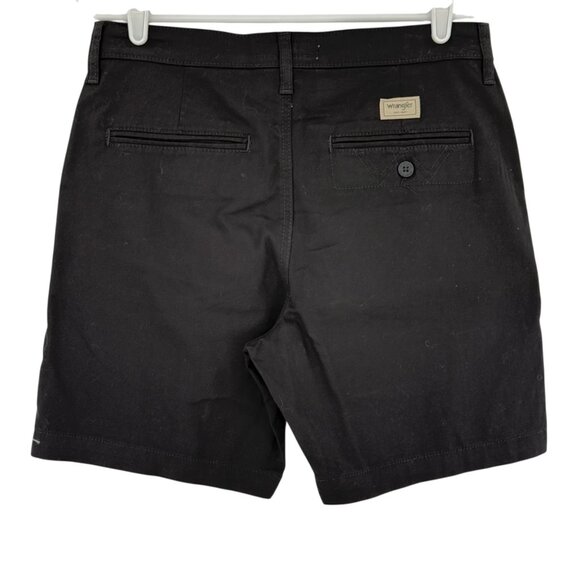 Wrangler Men's Five Star Premium Stretch Regular Fit Black Shorts Size 30x7 NWT - Picture 2 of 11